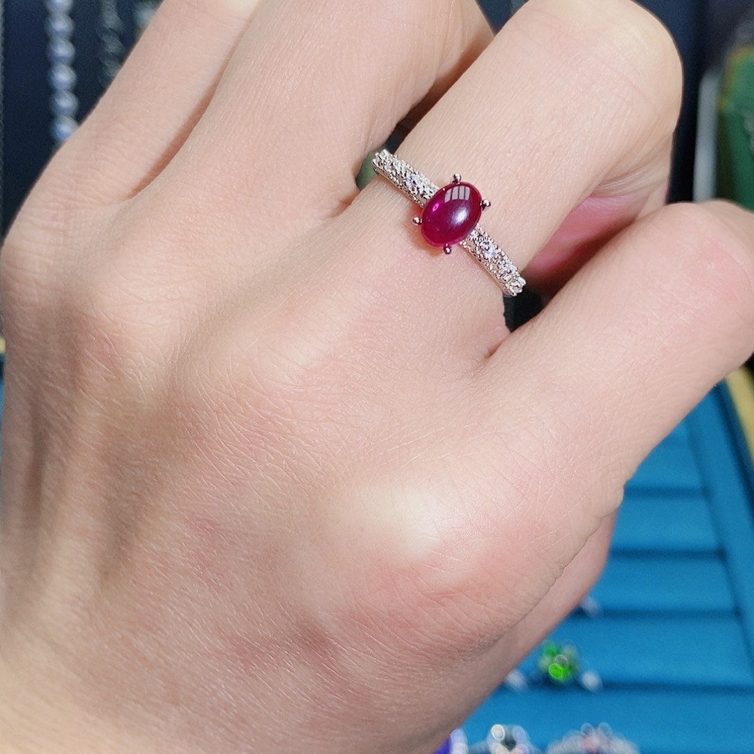 紫晶珠宝半成品银S925镶嵌