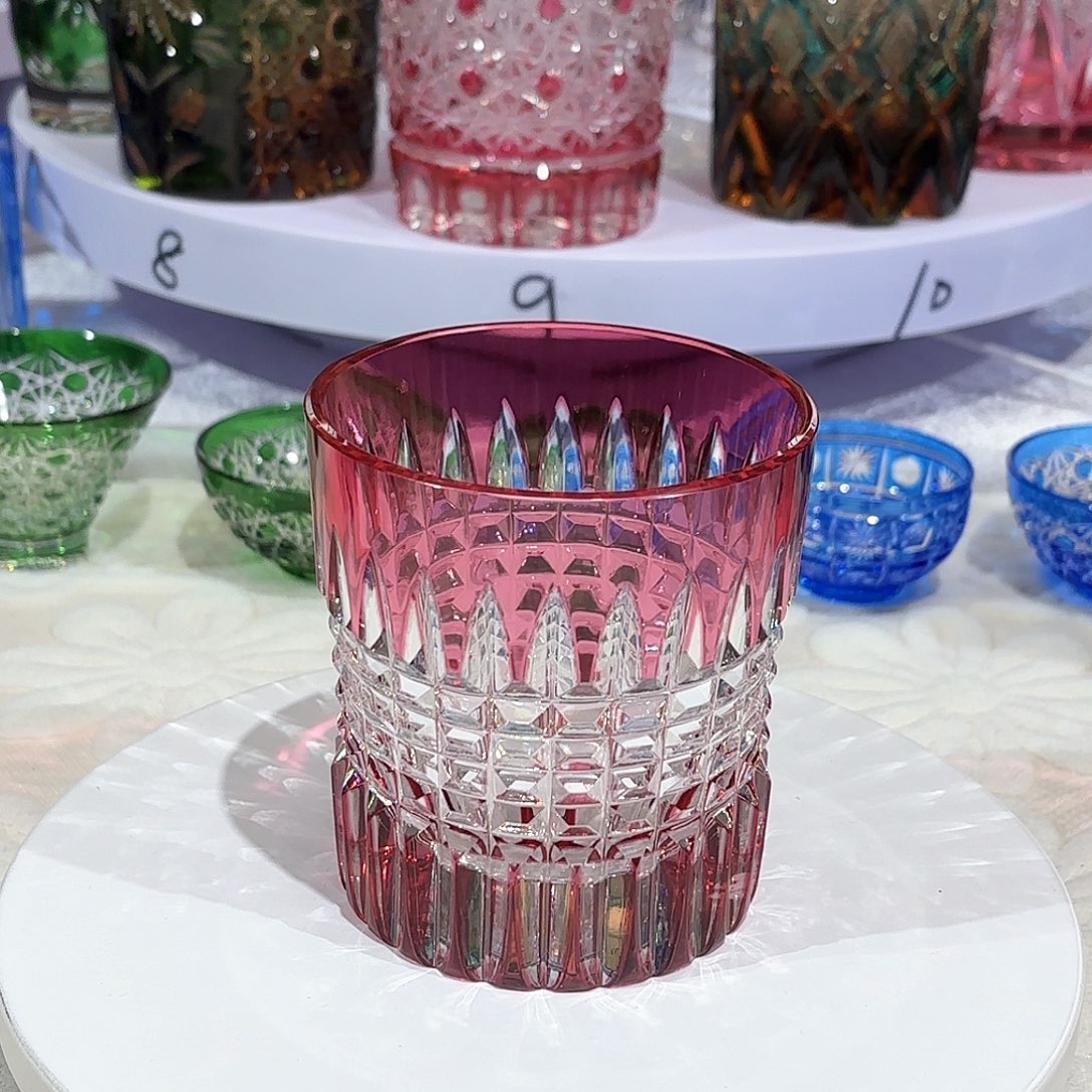 水晶杯水晶花瓶果盘通宝工艺品