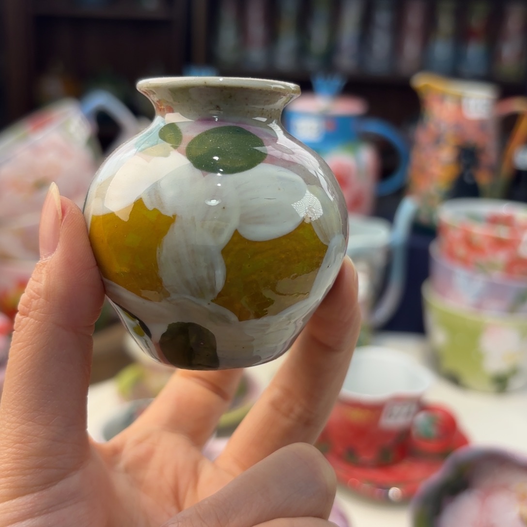 瓷片景德镇手绘高温釉下彩陶瓷茶具