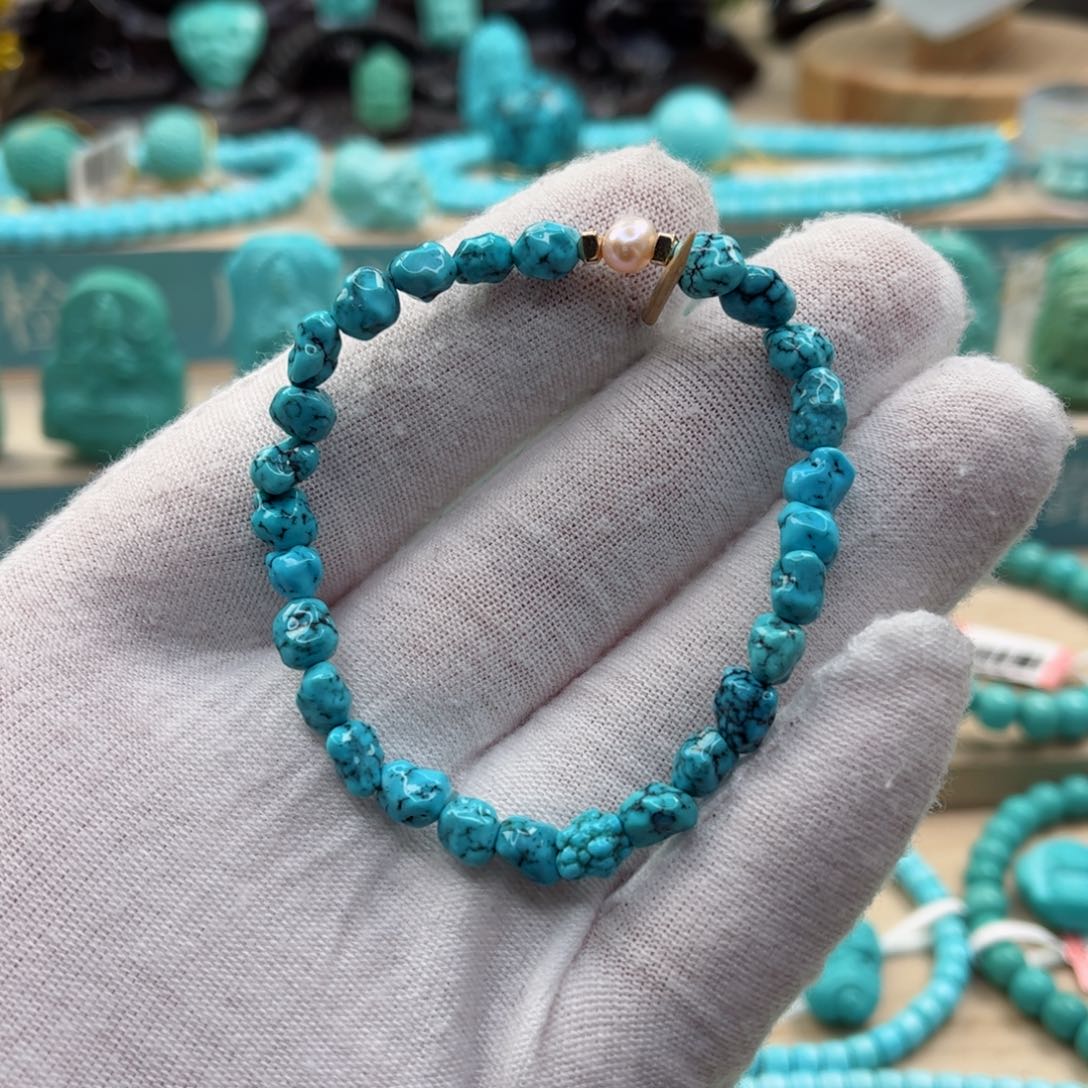 绿松石未镶嵌配饰