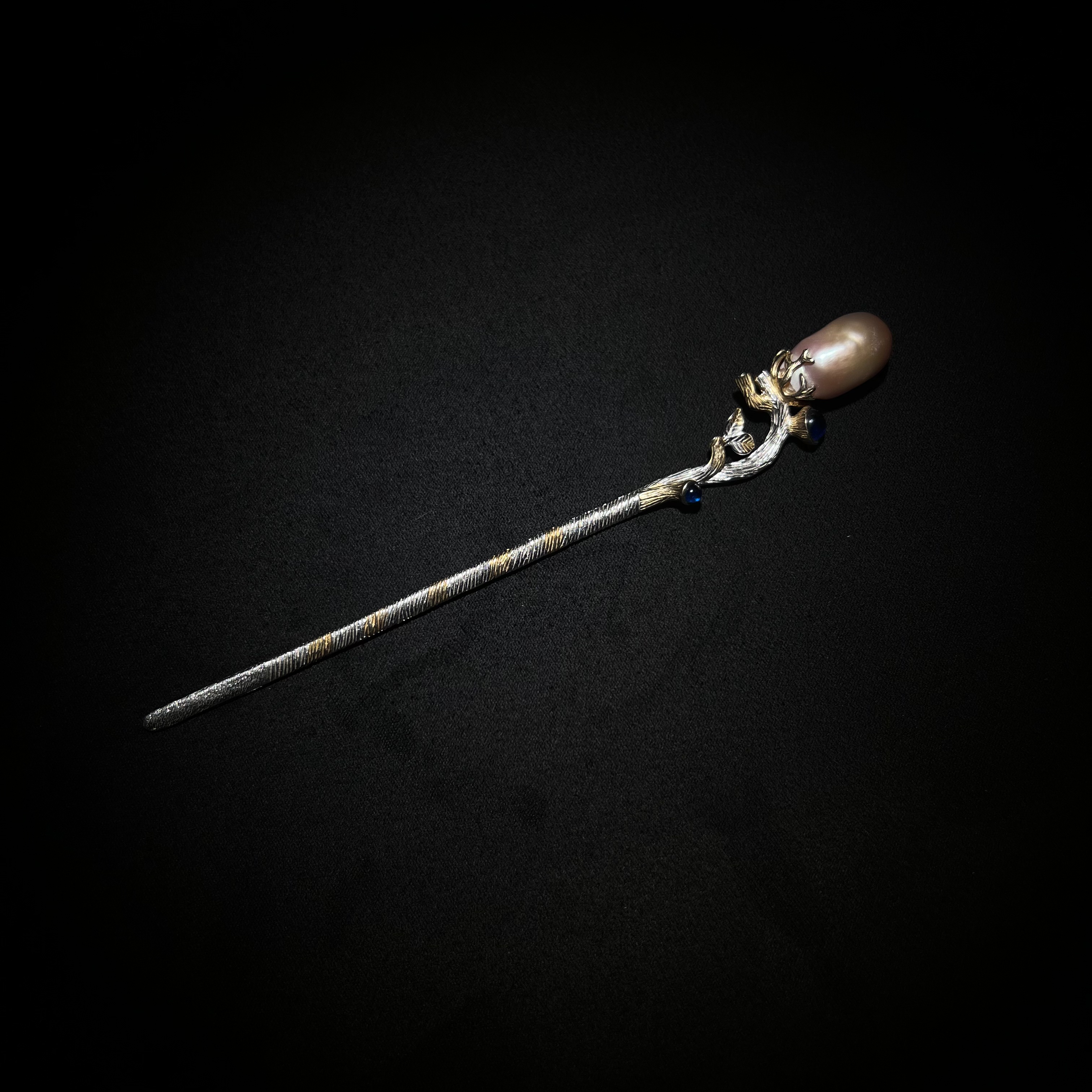 东珠发簪/宫廷密宝禄/北京益州文物商店