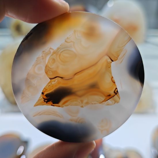 玛瑙/玉髓未镶嵌吊坠(不含链)