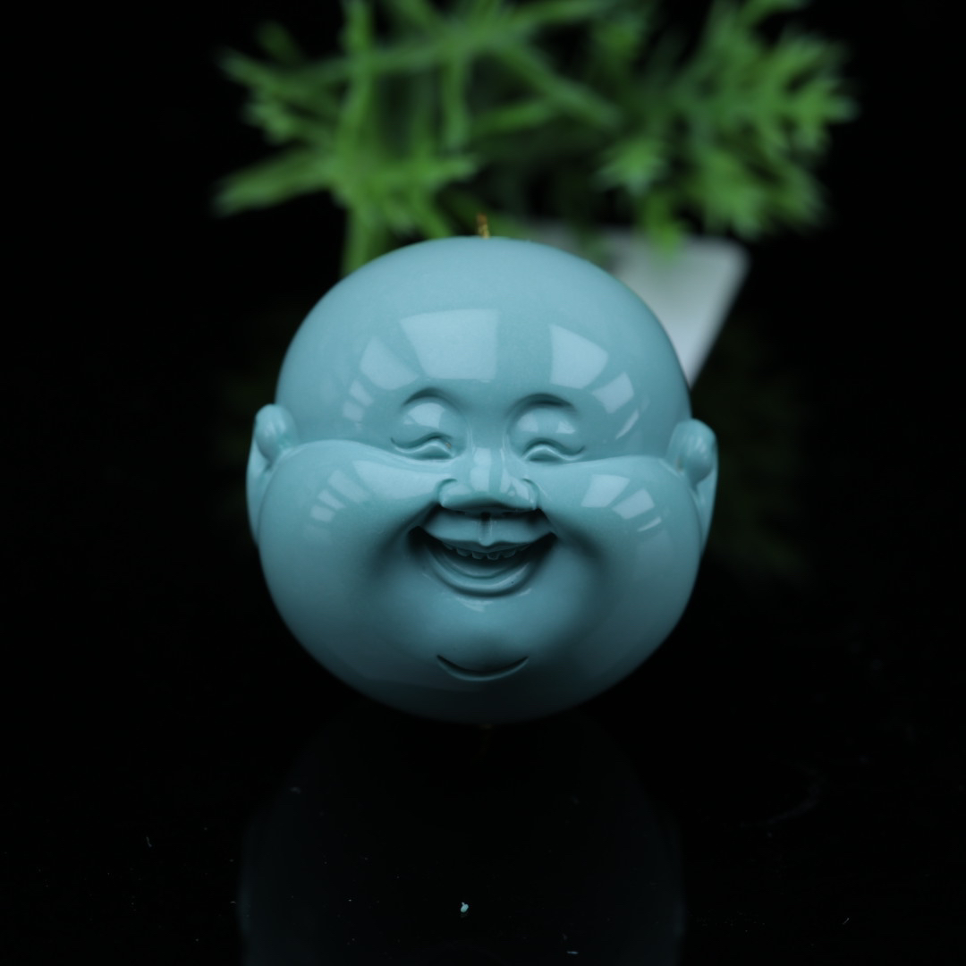 原矿纯天然绿松石精品弥勒