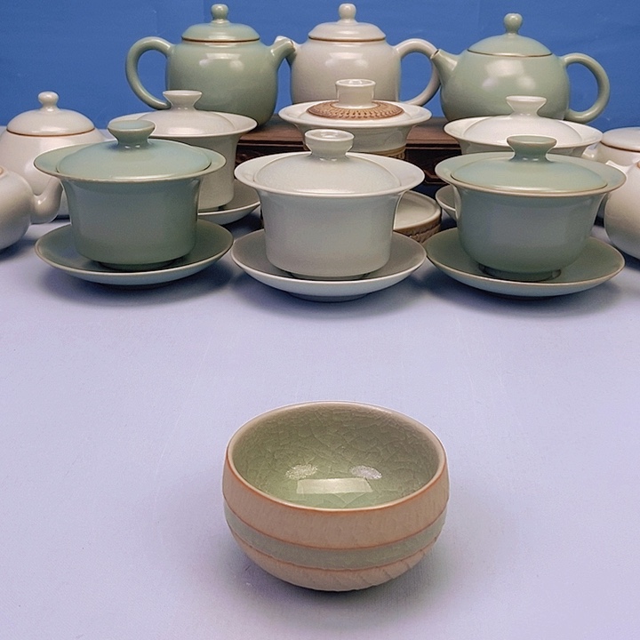 杯重工跳刀冰花不倒翁杯原矿原釉原产地