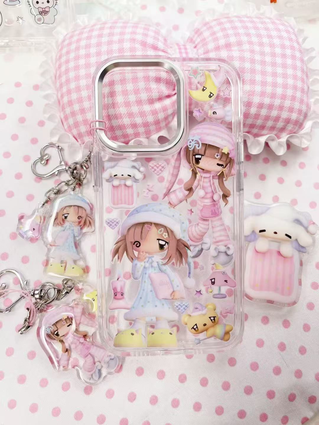 圣诞羊滴胶手机壳