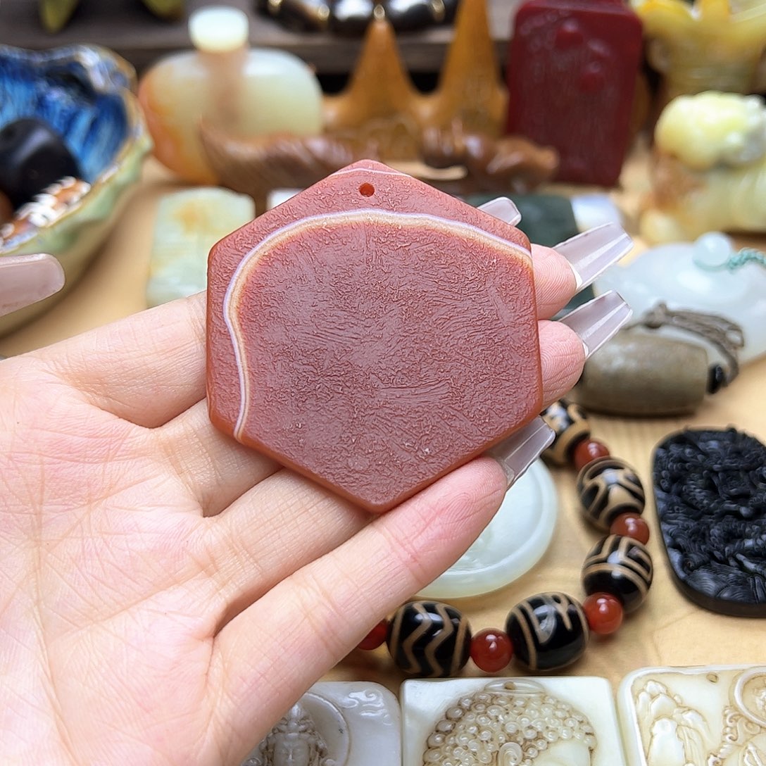 玛瑙/玉髓未镶嵌颈饰