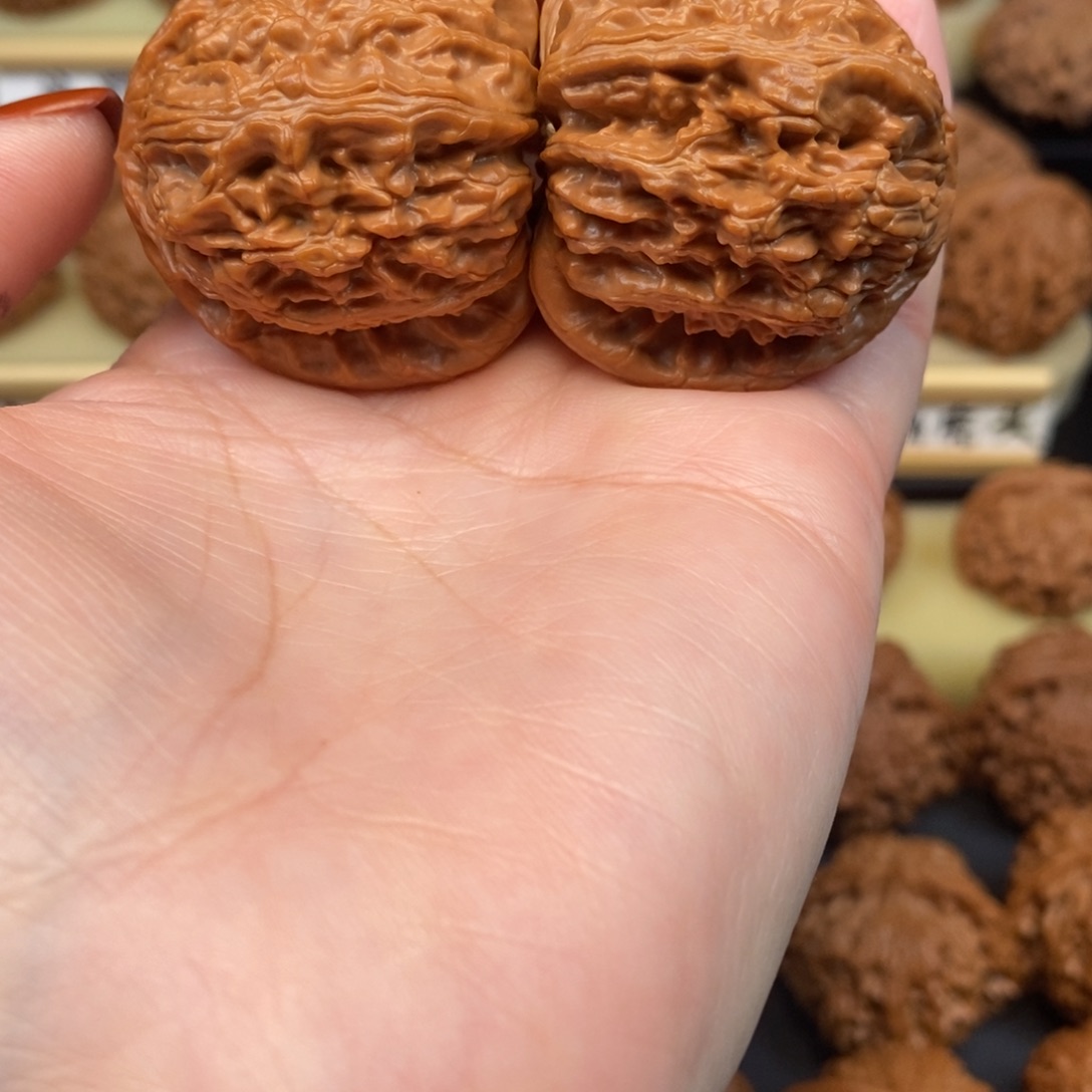 吊坠文玩核桃白狮子