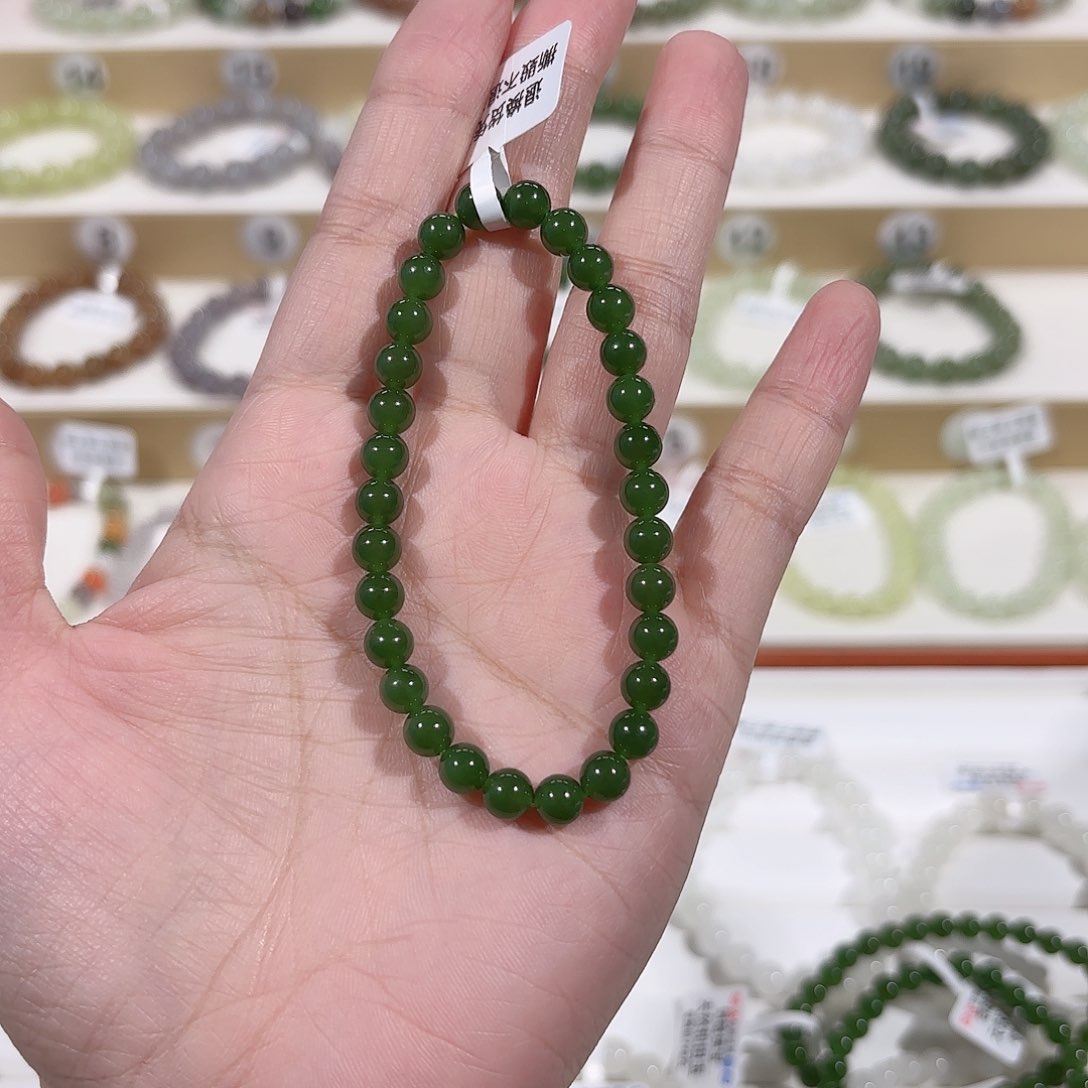 未镶嵌和田玉手链a