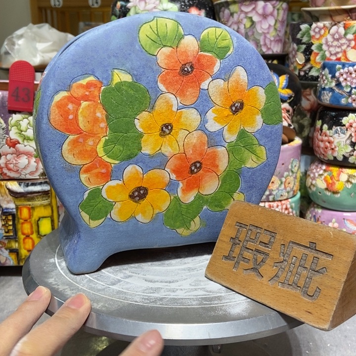 景德镇艺术手绘作品
