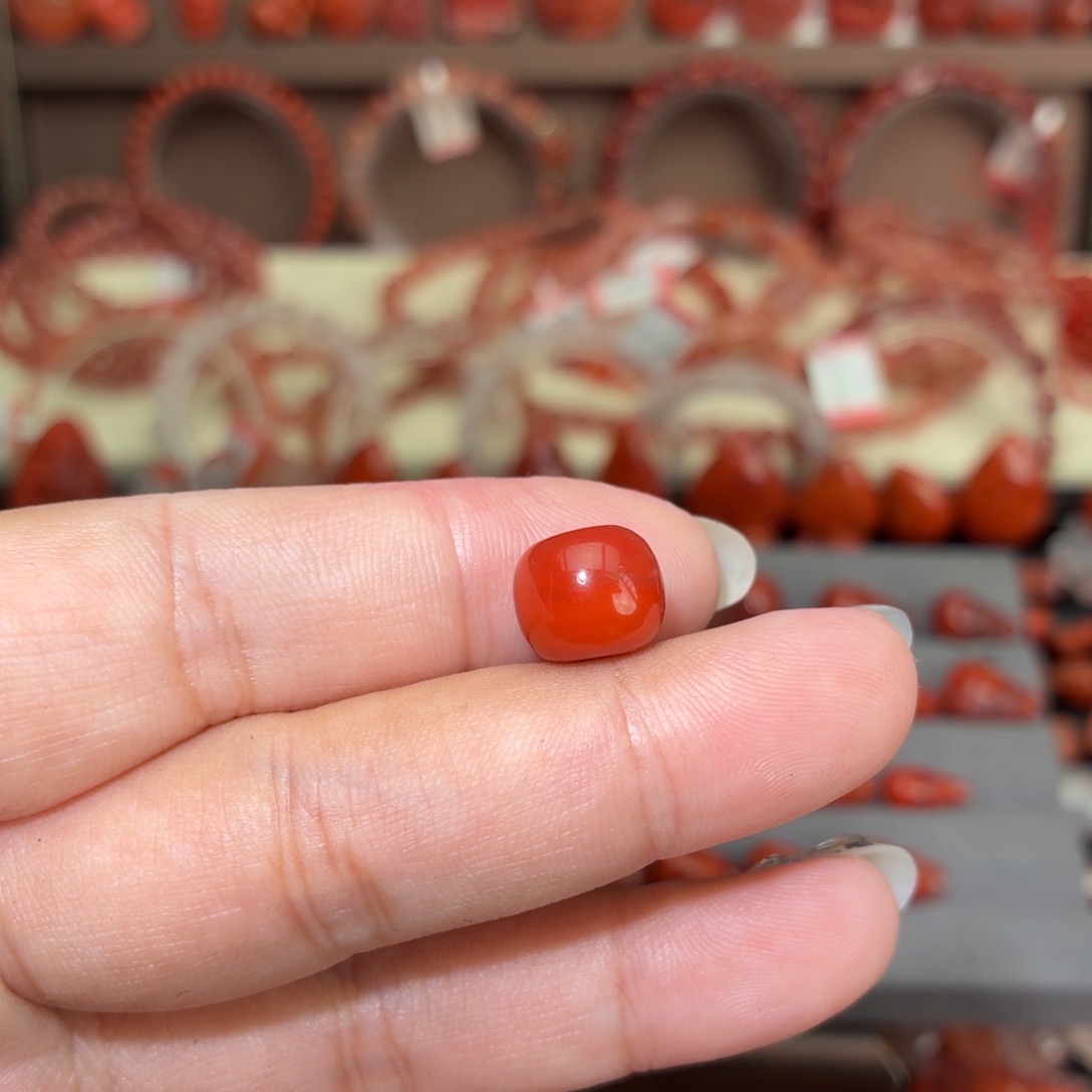 错****南红玛瑙未镶嵌颈饰10咪➕老型珠