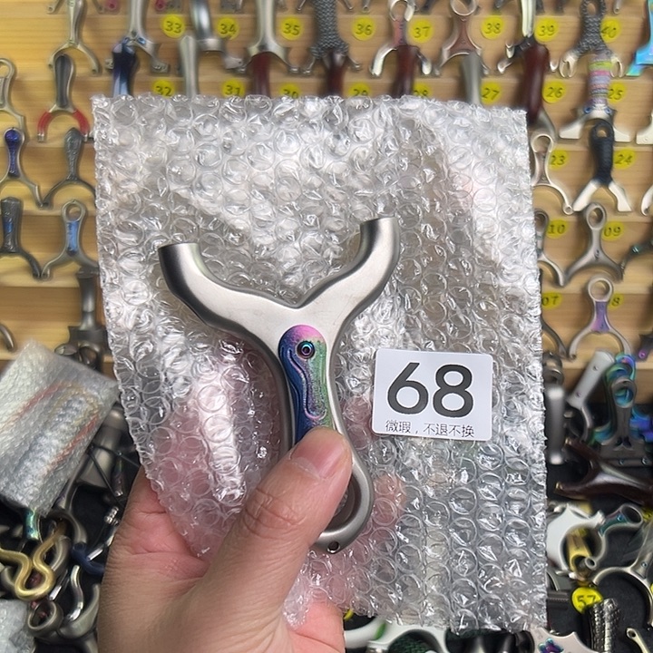 水***弓不锈钢芭乐顶卡弹弓68