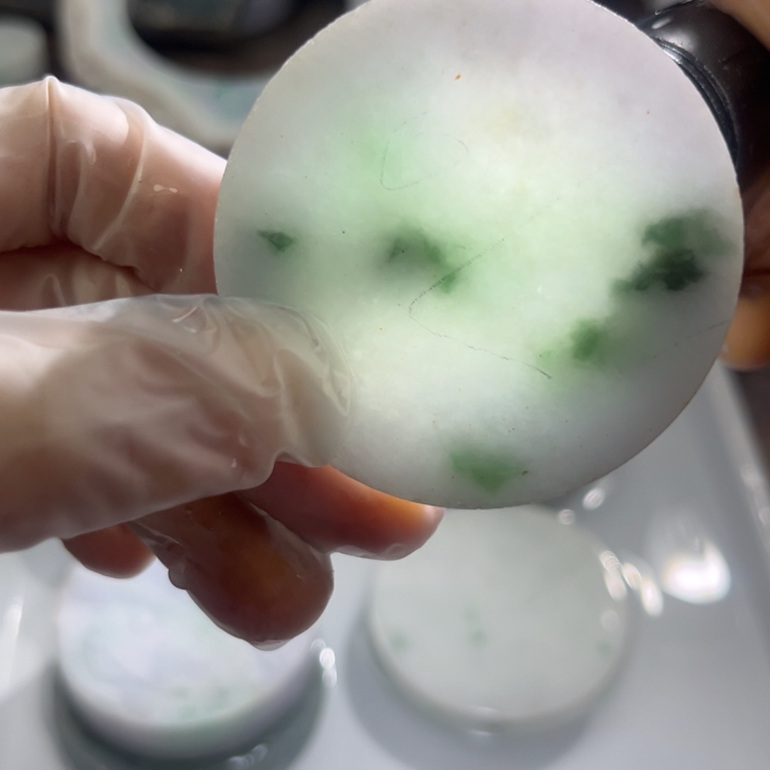 翡翠裸石天然A货翡翠