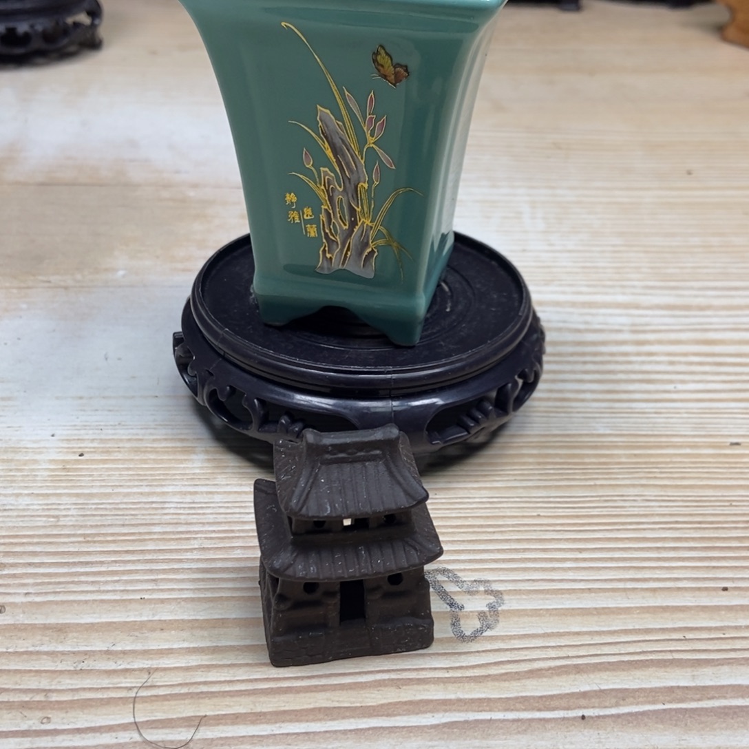 瓷片陶瓷花盆陶瓷艺术