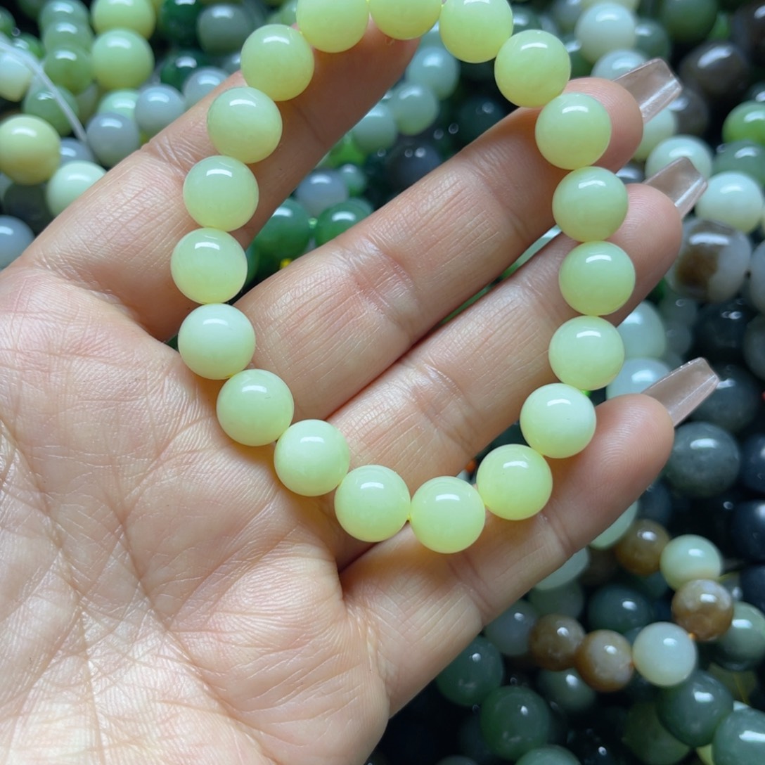 和田玉手链未镶嵌