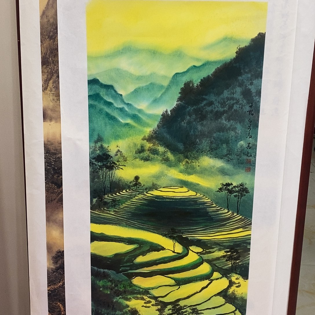 国画風**边颇似大盘中走空一