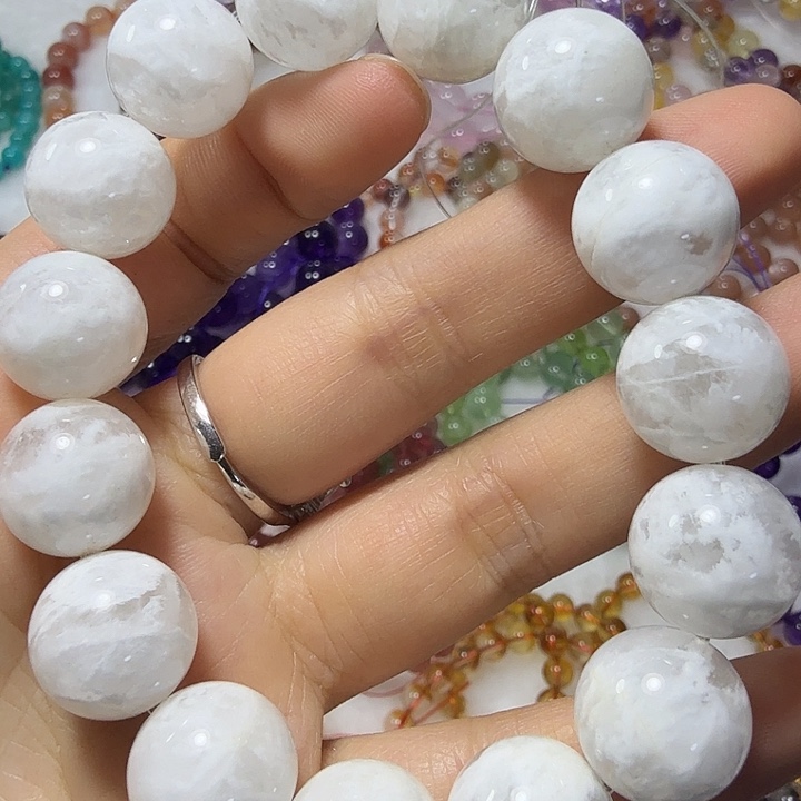 手链未镶嵌水晶白雪花幽灵卡13左右