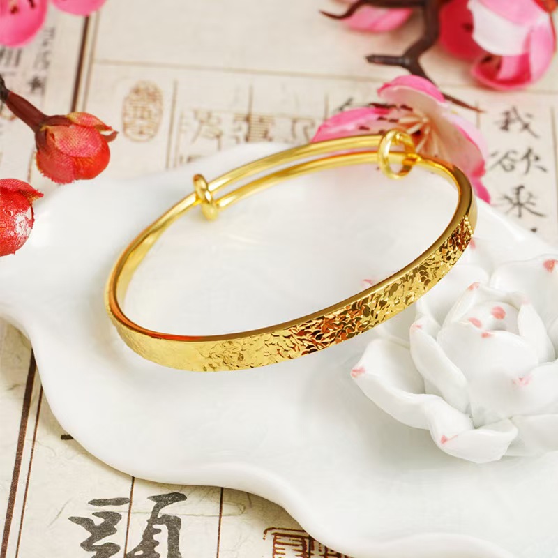 合金手镯 【碎碎冰推拉手镯】女款时尚百搭