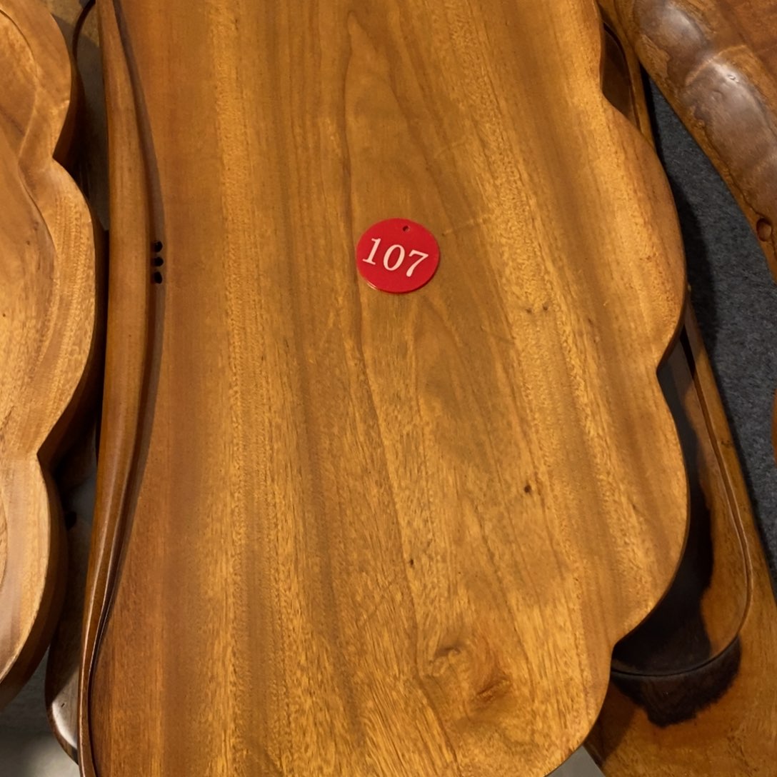 70×34香樟荷叶边茶盘