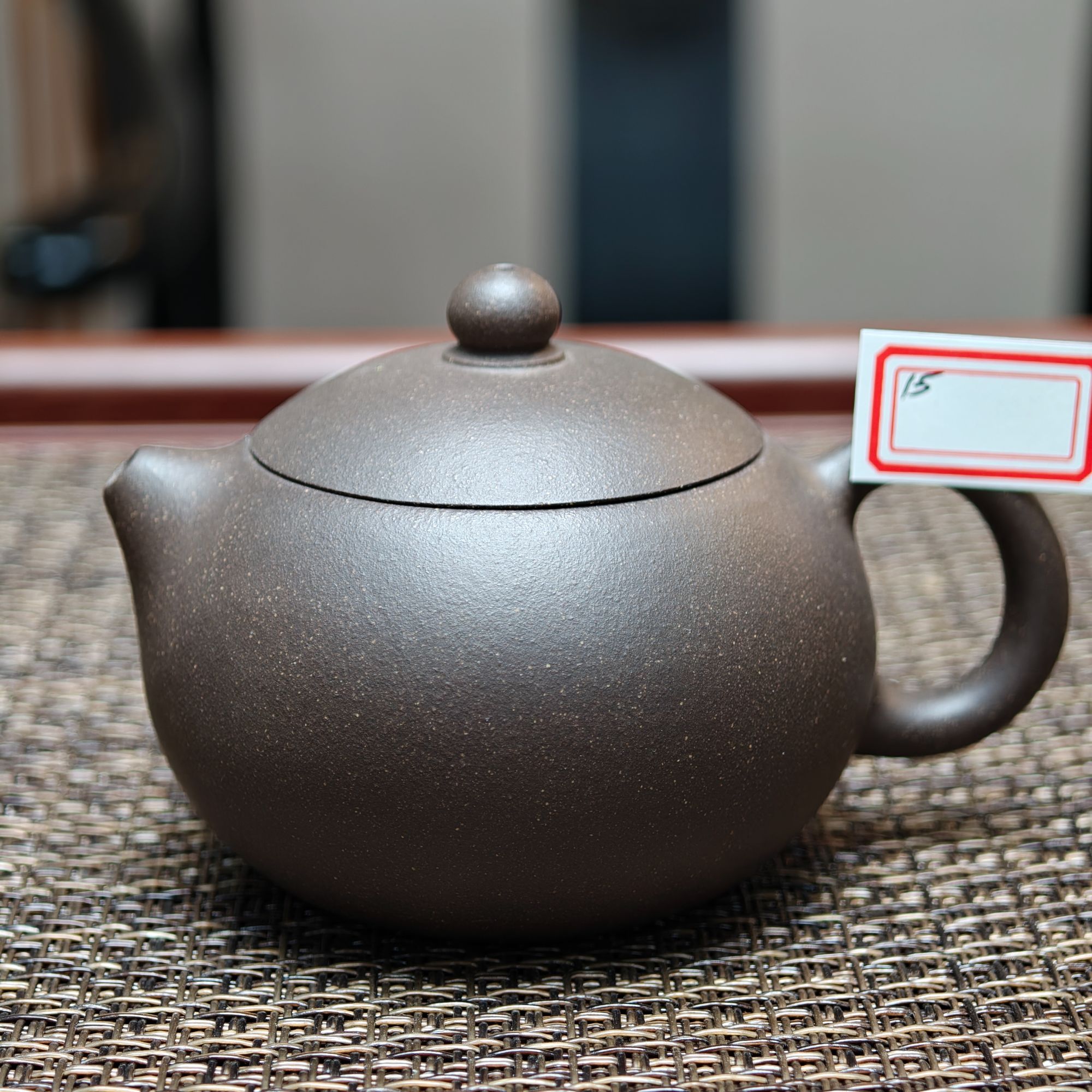 15西施120cc青灰紫泥煤气窑宜兴原矿半手工紫砂壶