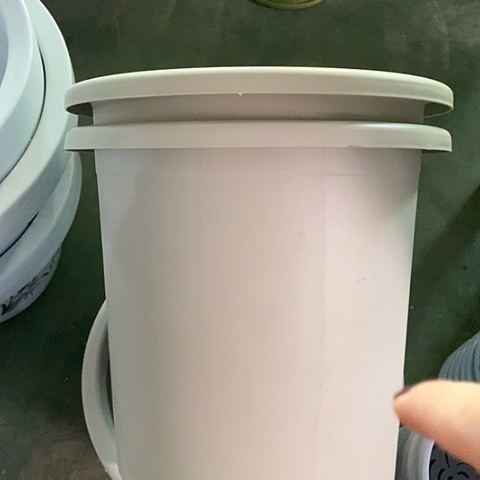 树脂四季8号微瑕灰白无托5个