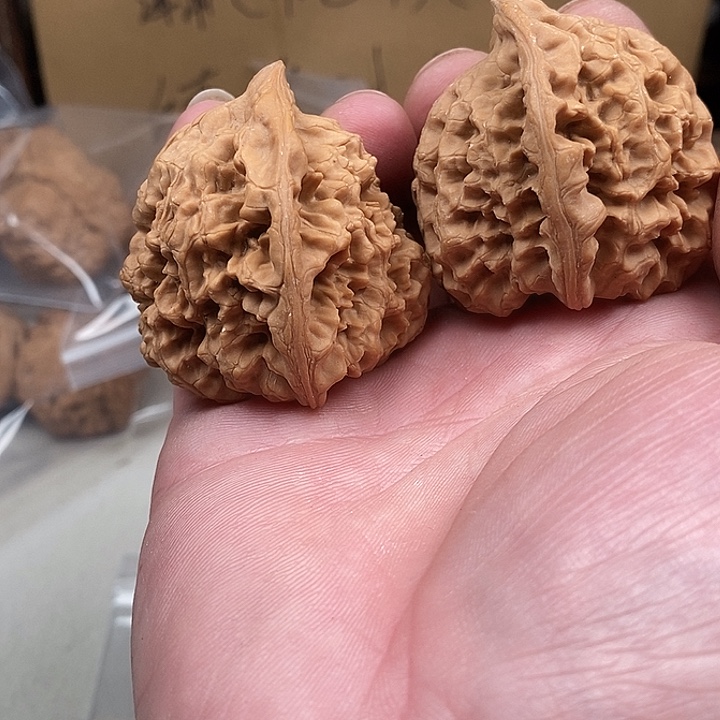 静***桑文玩核桃吊坠308:308