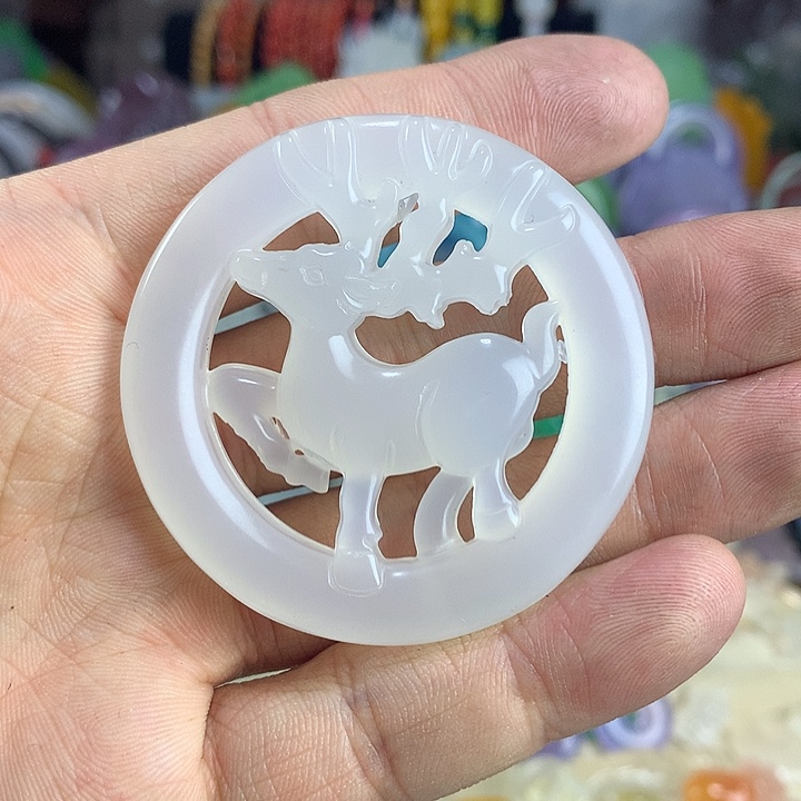 永***】玛瑙/玉髓未镶嵌颈饰