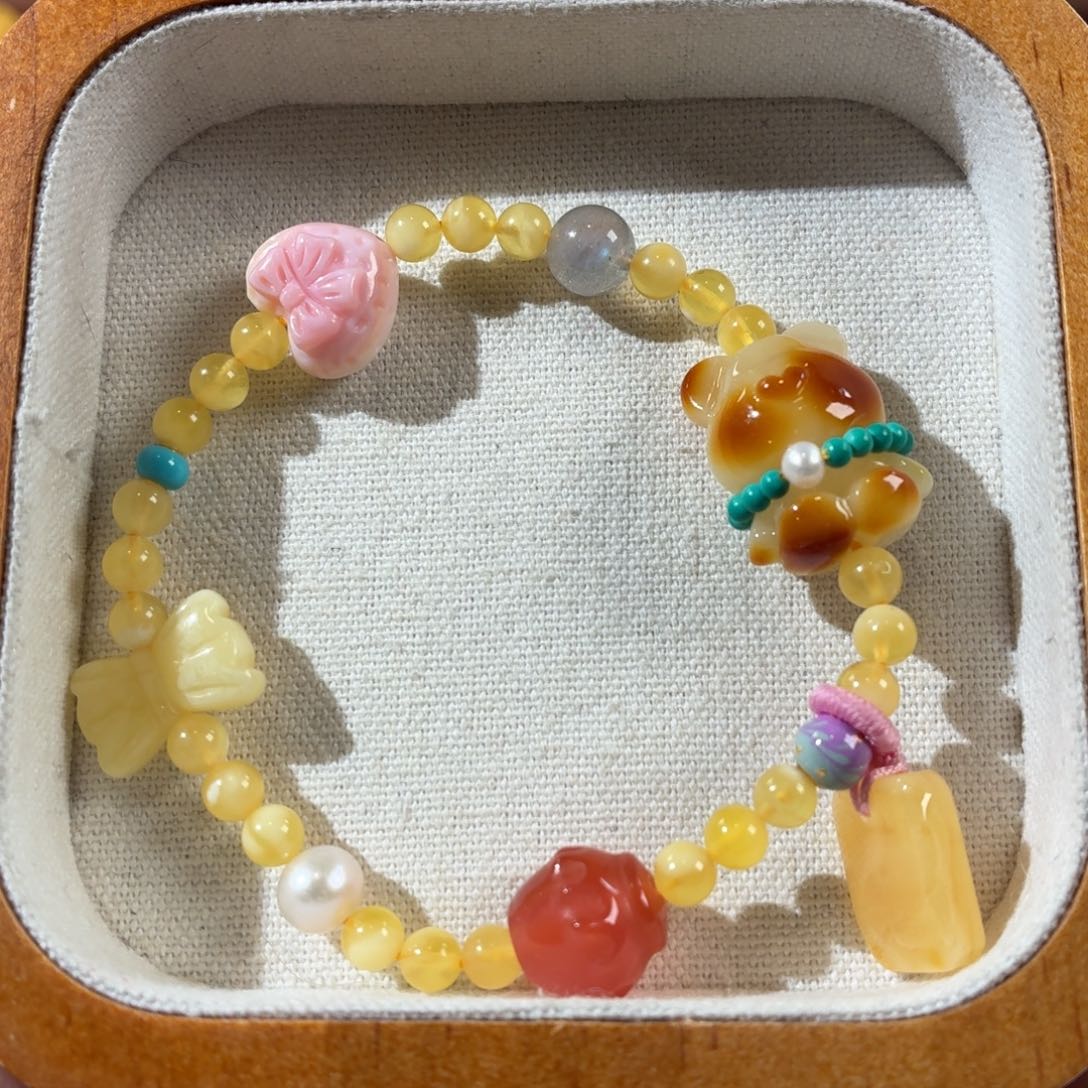 蜜蜡未镶嵌裸石定制