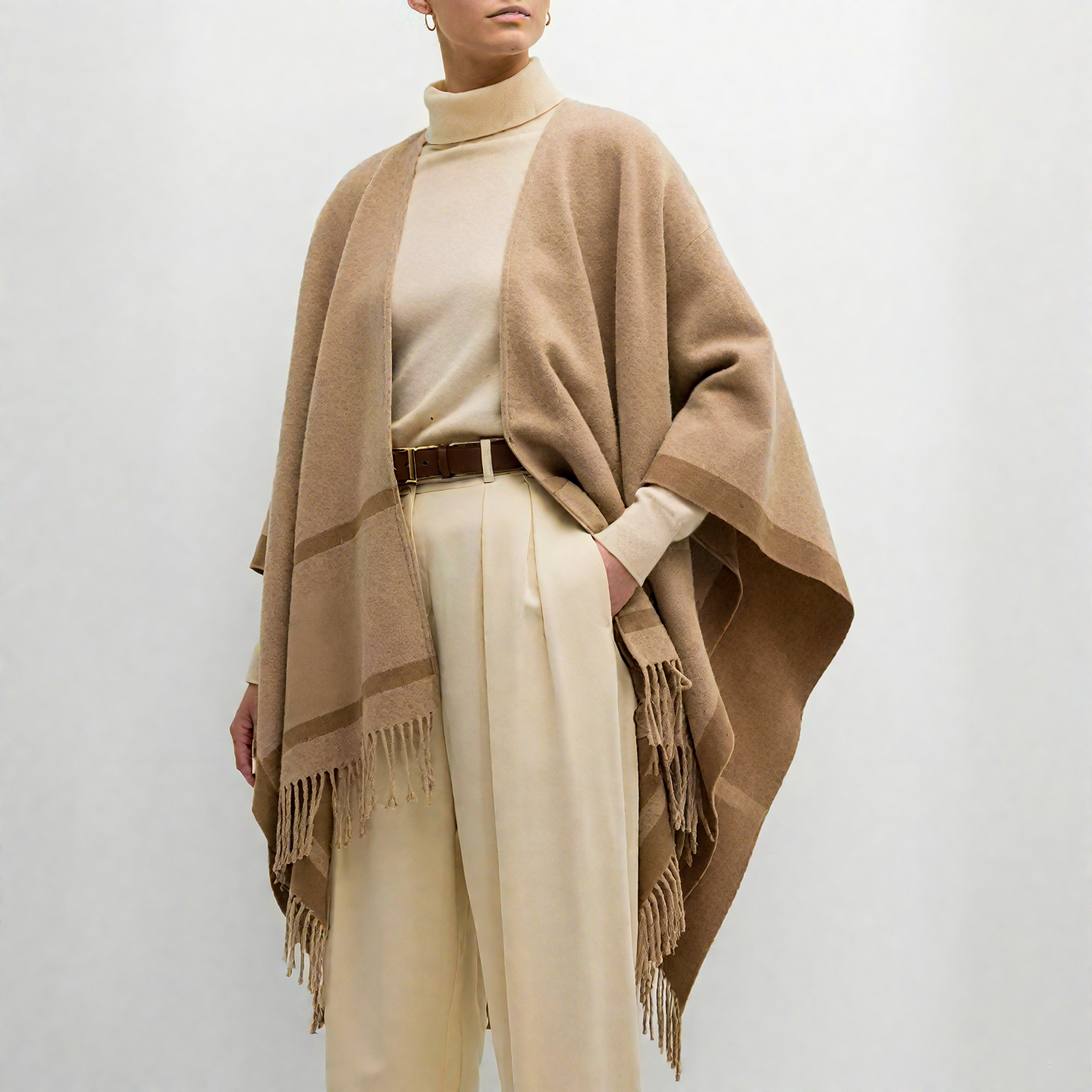 羊绒羊毛斗篷披肩合集高档时尚百搭围巾