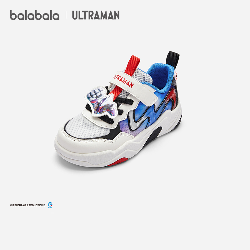 【奥特曼IP】巴拉巴拉男童夏季透气板鞋宝宝夏季小童休闲鞋琥珀流光
