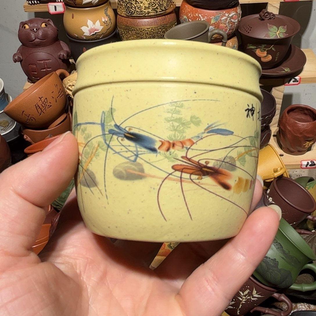 紫砂茶杯宜兴紫砂主人杯