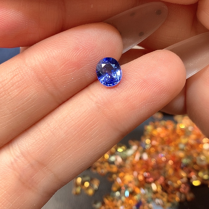 蓝宝石裸石未镶嵌1.25c t
