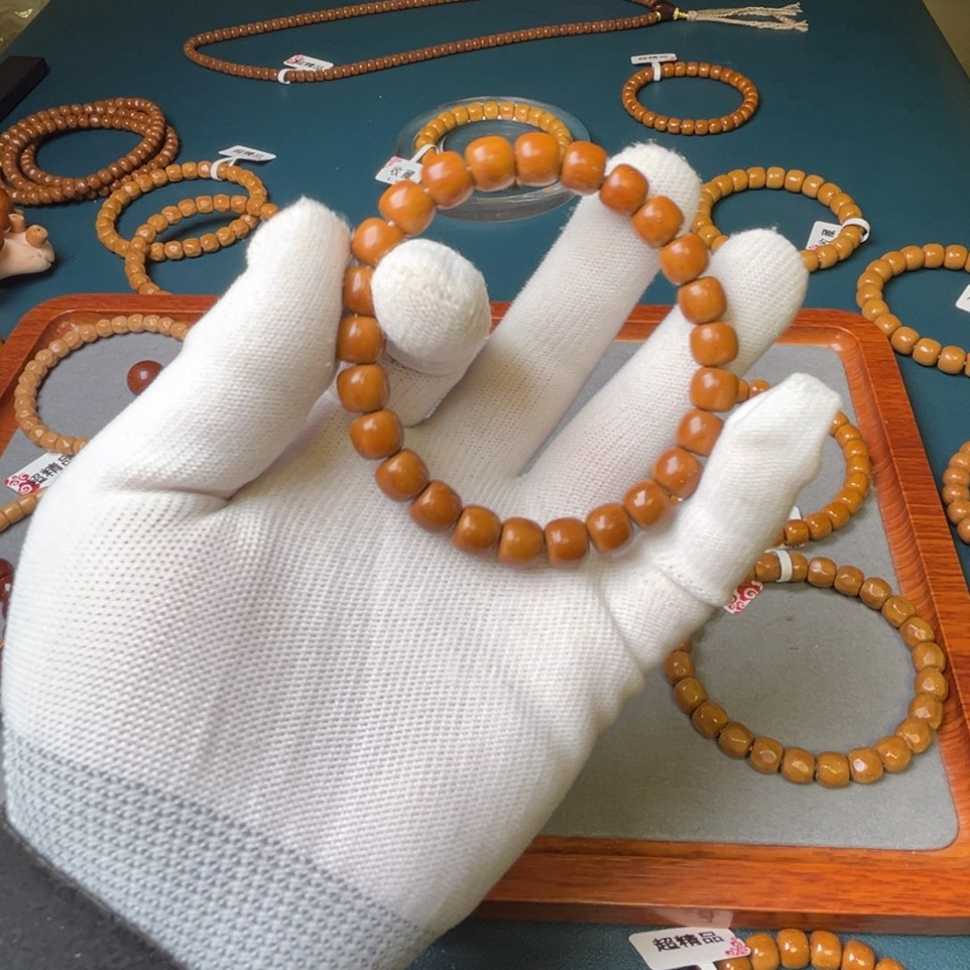 紫金鼠手串9.3尺实心鼠