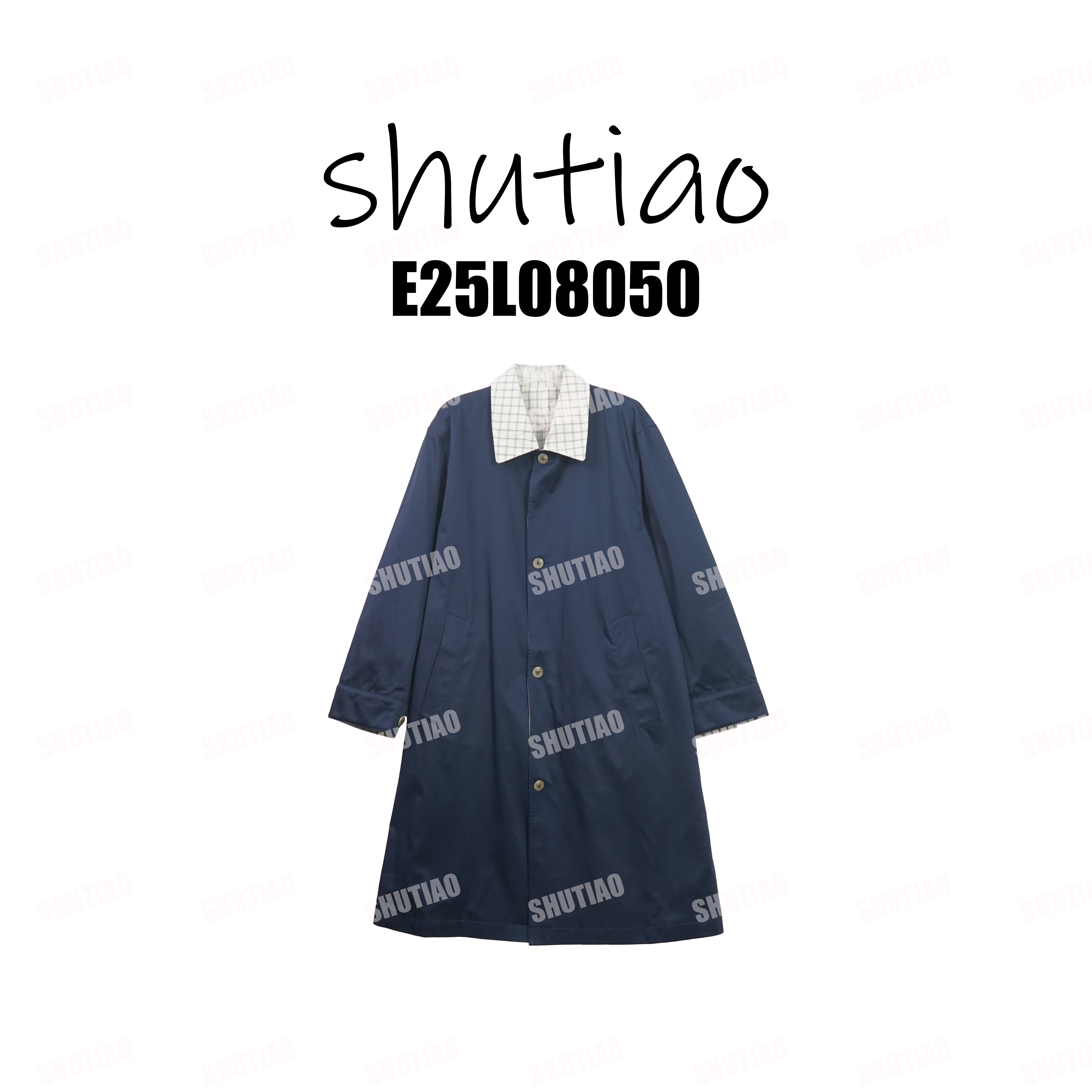 【SHUTIAO】2025冬季：新款小众设计款芮生双面穿外套E25L08050