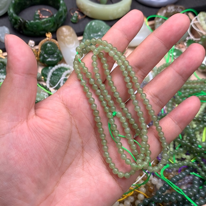 手链未镶嵌和田玉56