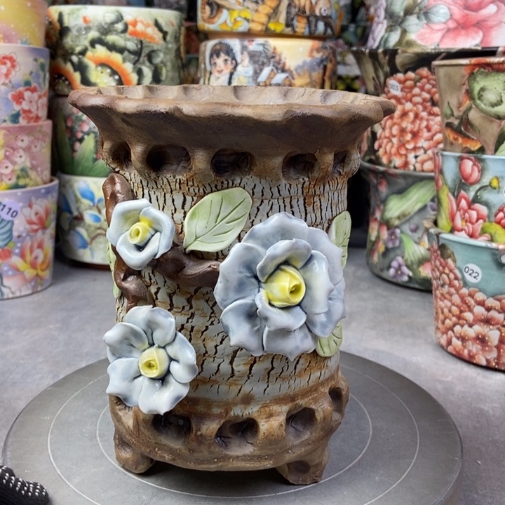 红陶景德镇艺术手绘作品