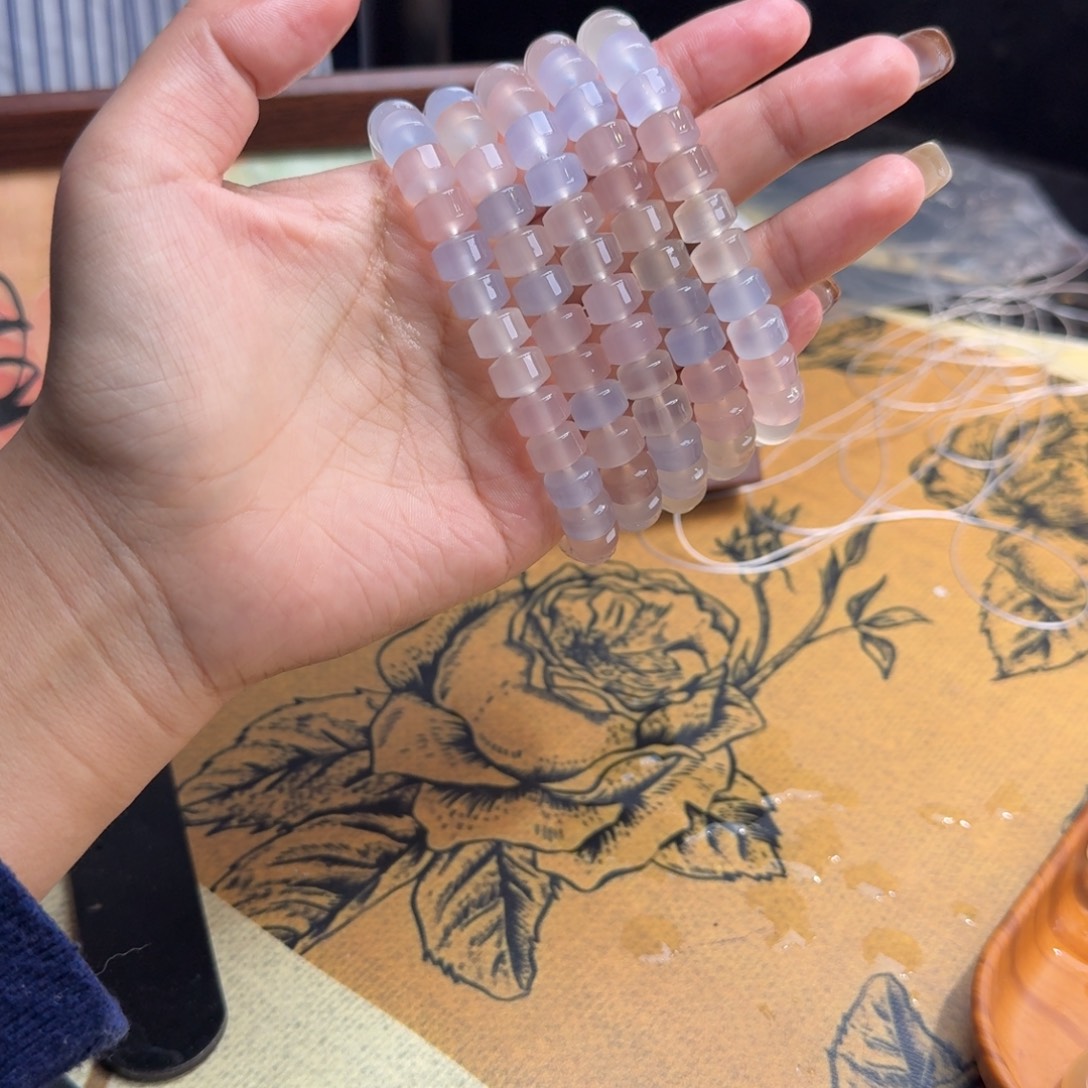 玛瑙/玉髓未镶嵌手链