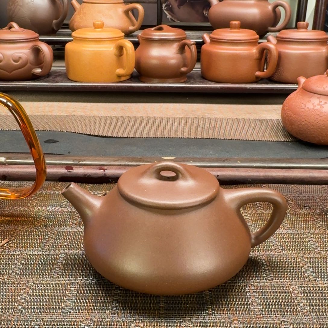 ****狗紫砂茶壶原矿紫砂