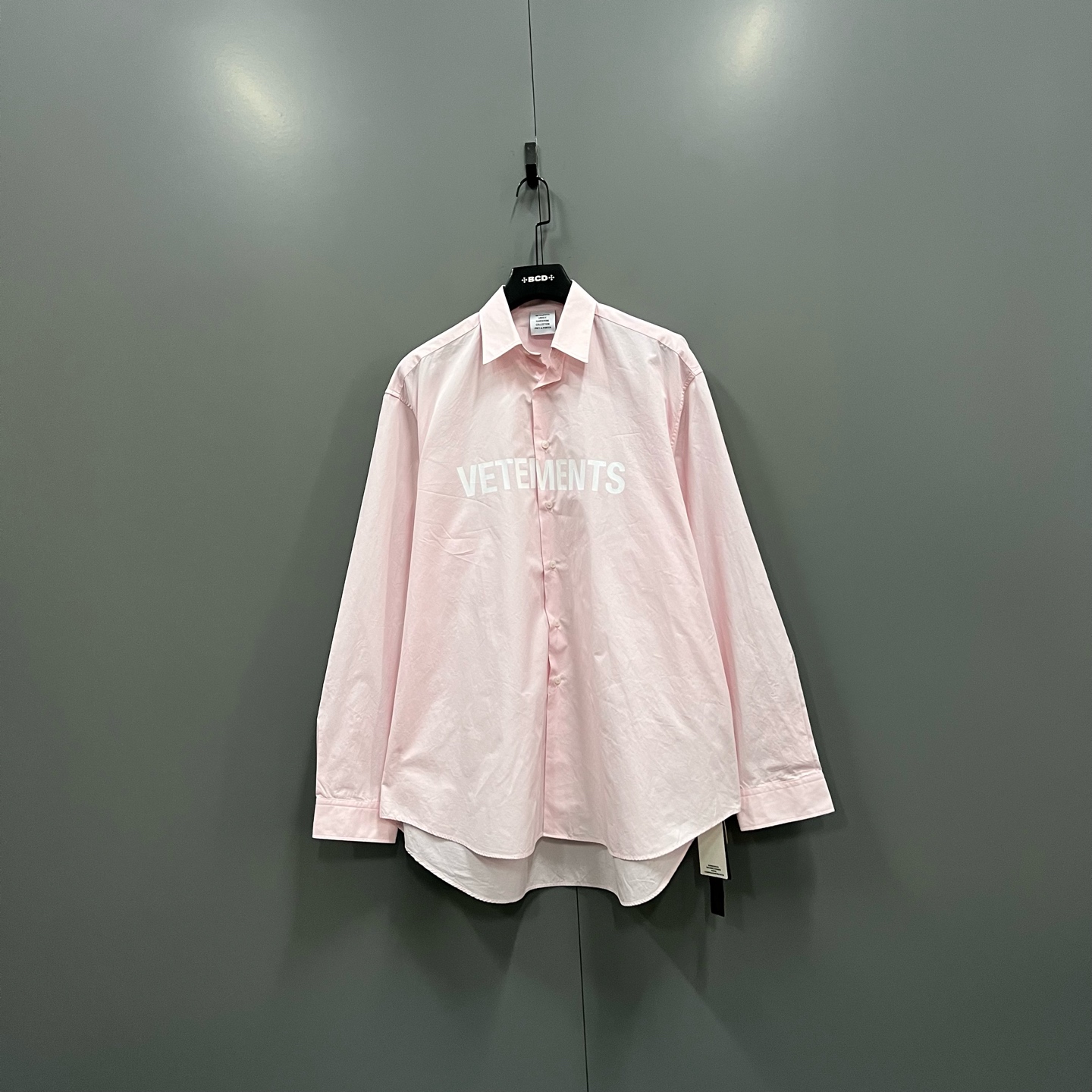 99新 maje jp1230 维特萌 粉色印花logo长袖衬衫 XS码 000919