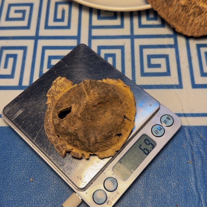 木朱*手工艺雕塑根雕木方板材6.8克