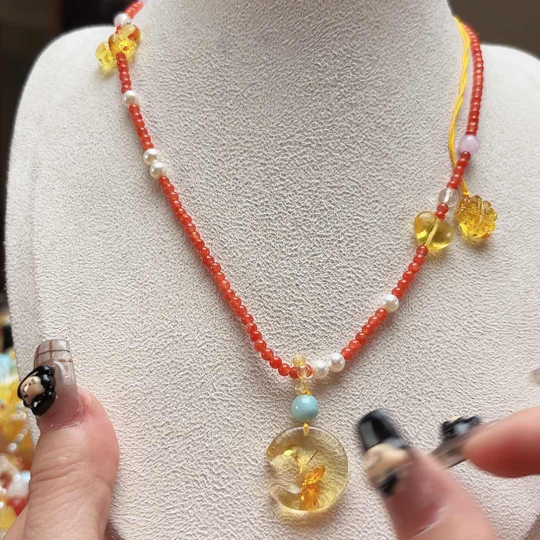 琥珀手链未镶嵌琥珀