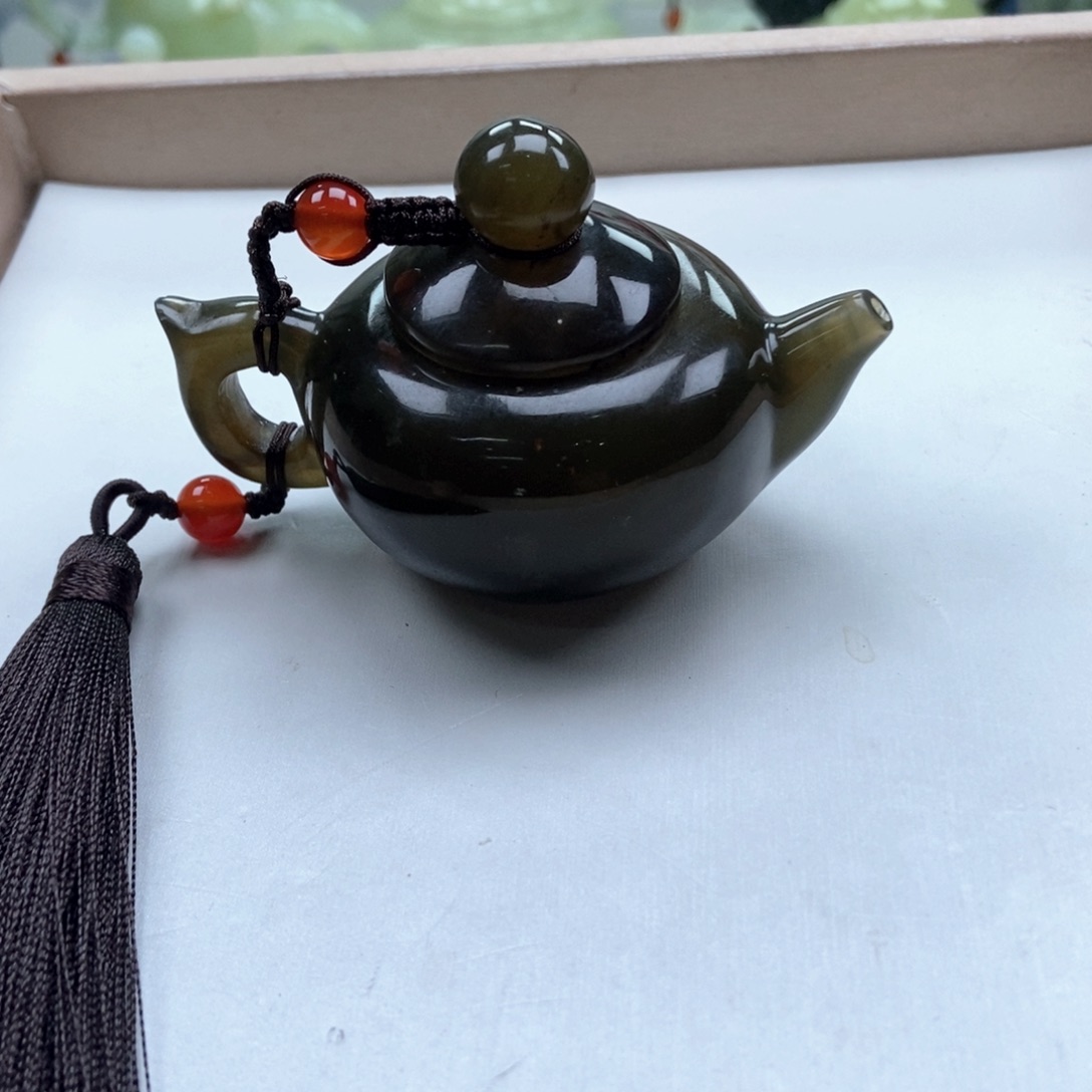 蛇纹石玉手链未镶嵌