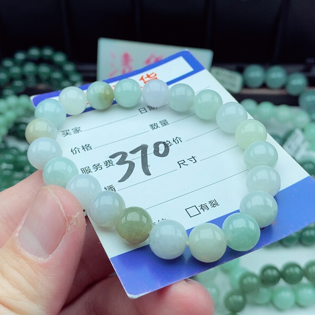 翡翠毛衣链未镶嵌