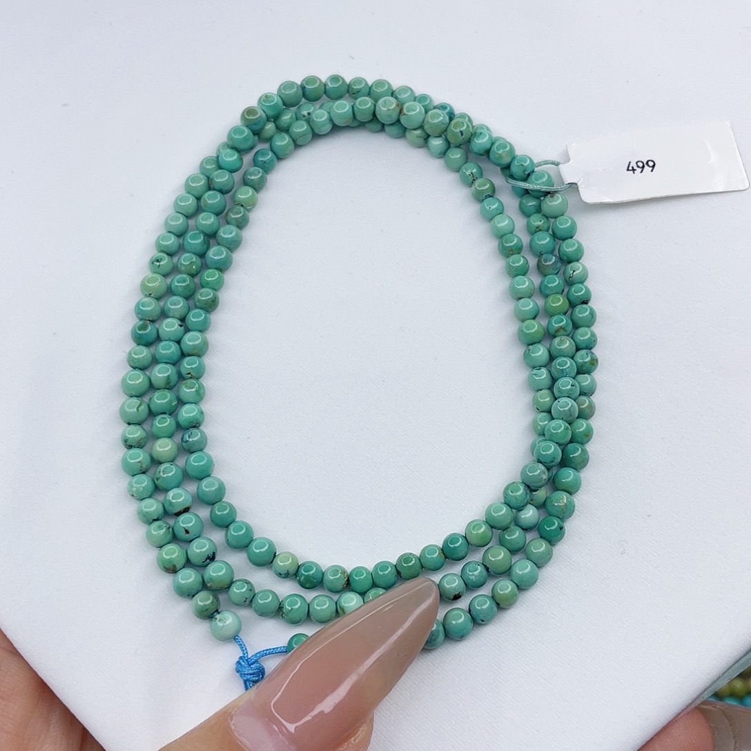 绿松石未镶嵌颈饰