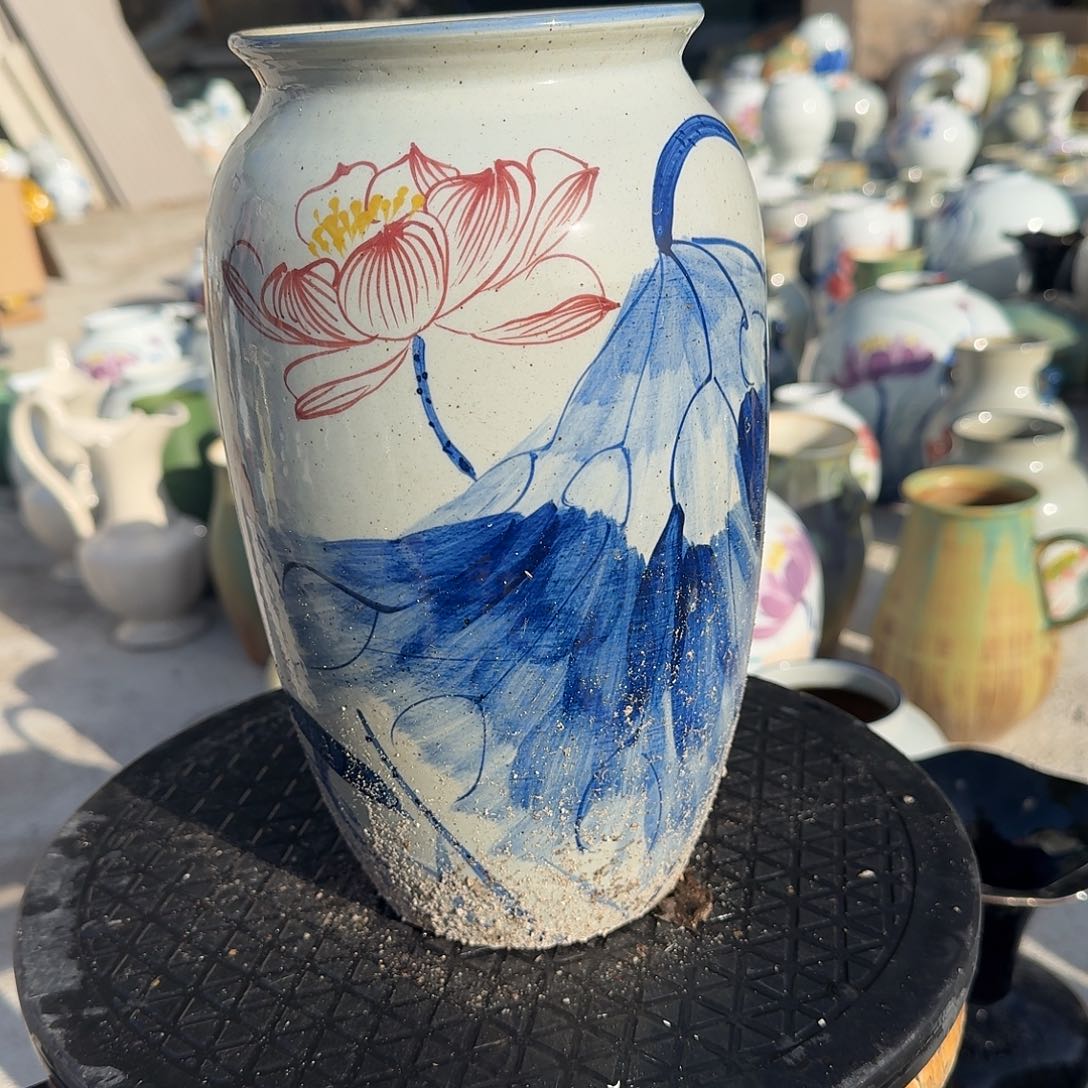 陶瓷微瑕景德镇手工花器