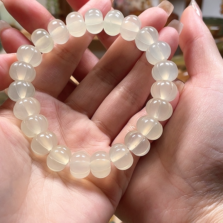 蛇纹石玉手链未镶嵌