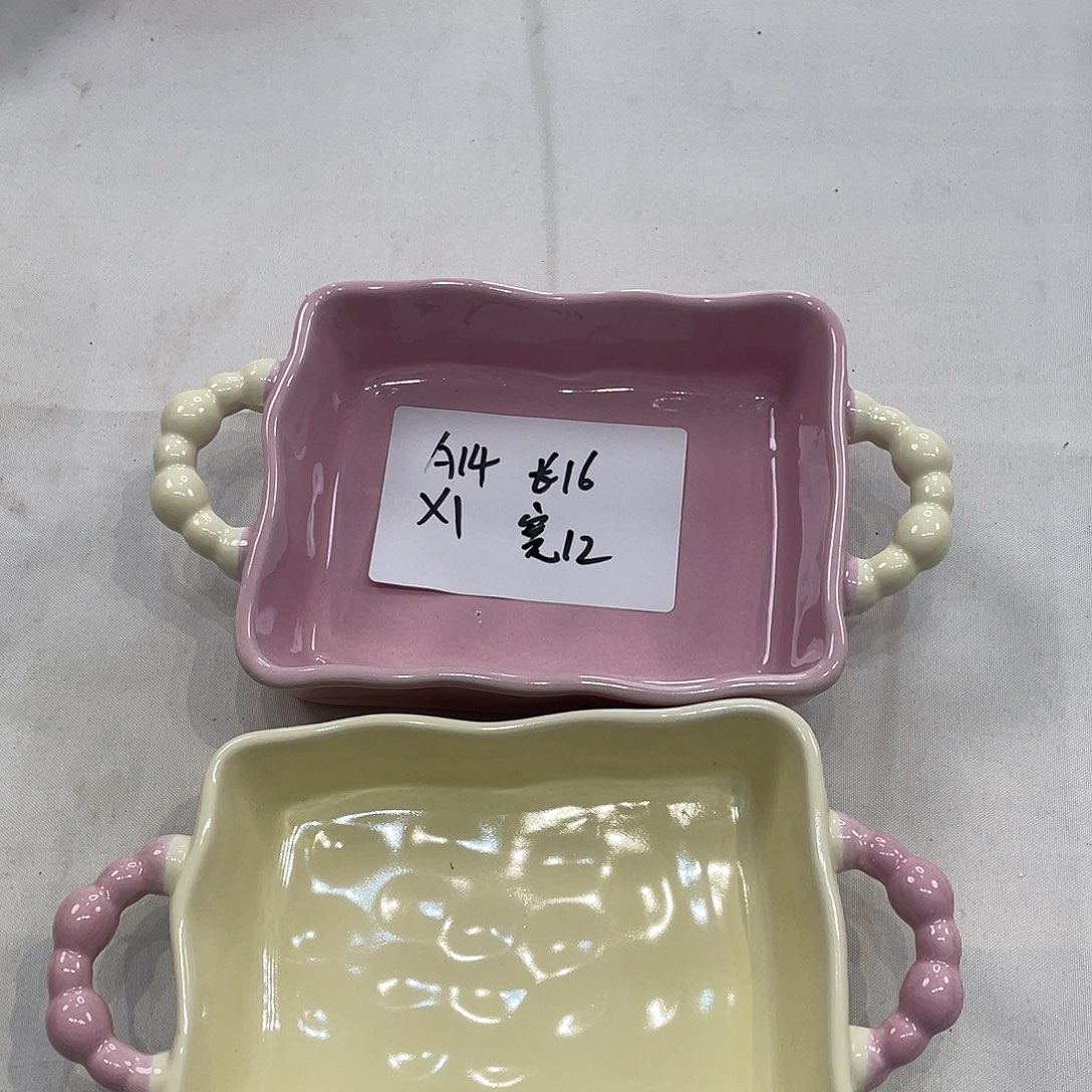 瓷片微瑕陶瓷餐具套装14