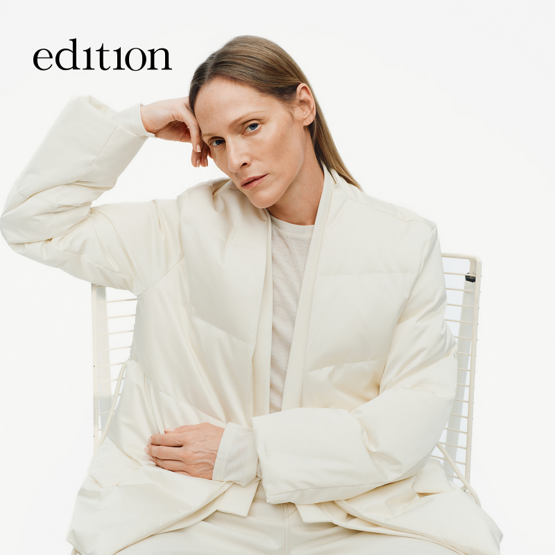 【商场同款】edition2025冬季新款西装假两件羽绒服#EBE4EIN026