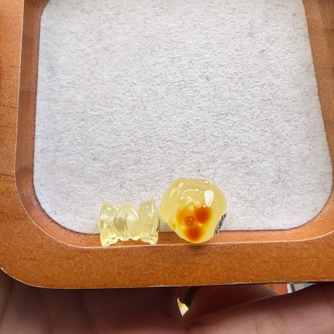 裸石琥珀未镶嵌劉**Q琥珀