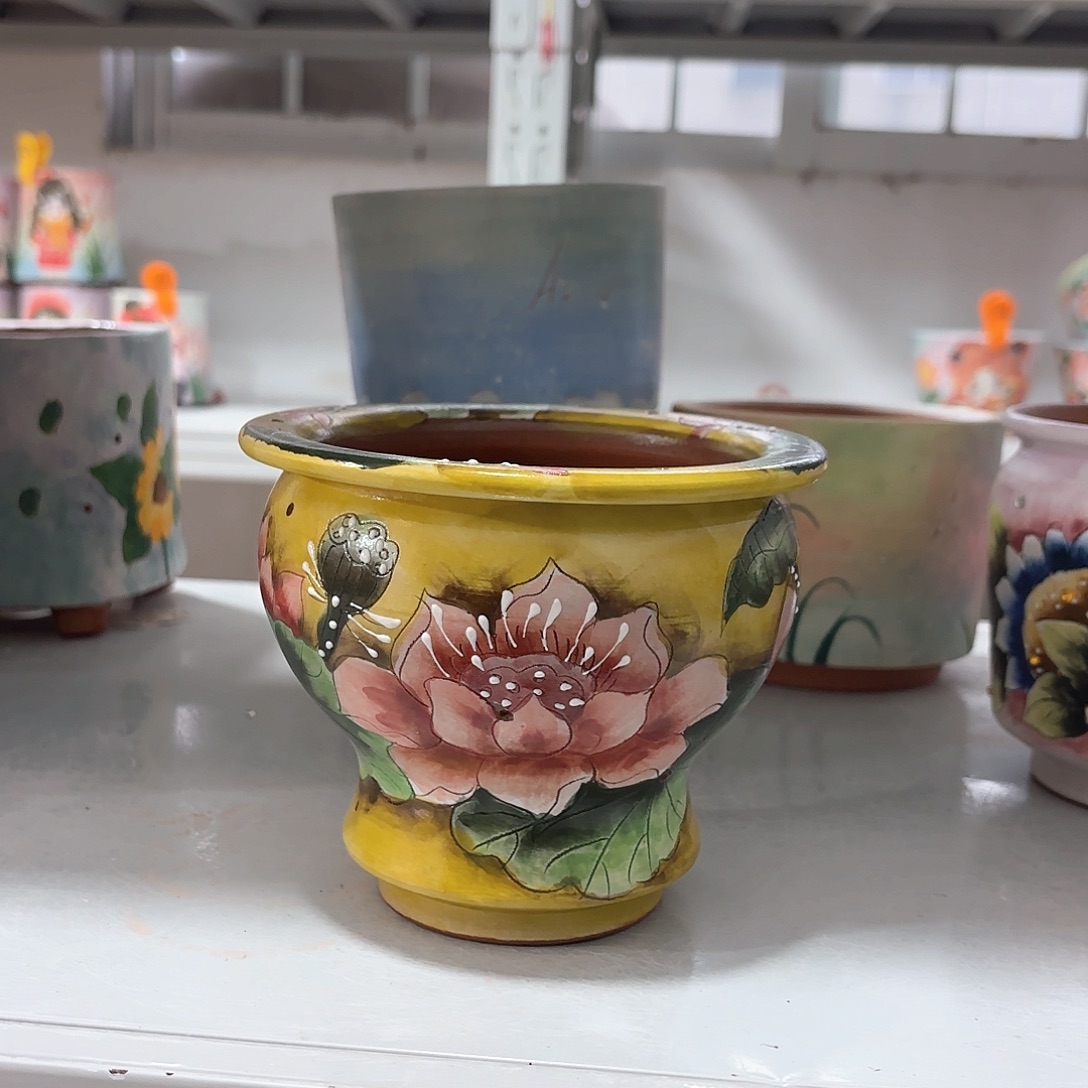 紫砂花盆手工花盆默认微瑕11/13