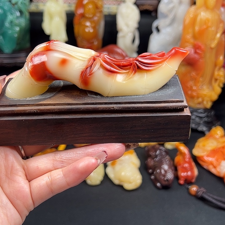 寿山石老性芙蓉石